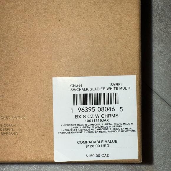 Coach Ivory Wristlet with Charms - Picture 4 of 5